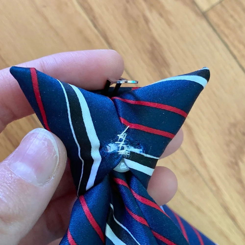 Boy’s size 14-20 Cherokee clip on red white and blue tie